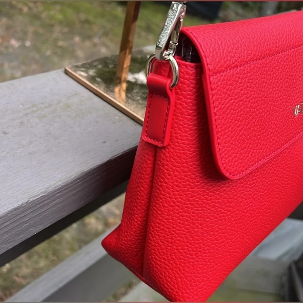 VALENTINO by MARIO VALENTINO Red Crossbody Shoulder Bag, NWOT